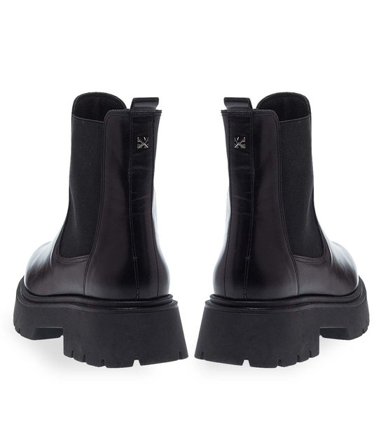 Womens Leather Ankle Boots Maison Minrelle 10330113