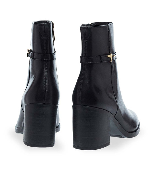 Γυναικεία Δερμάτινα Μποτάκια Tamaris 1-25319-43 001