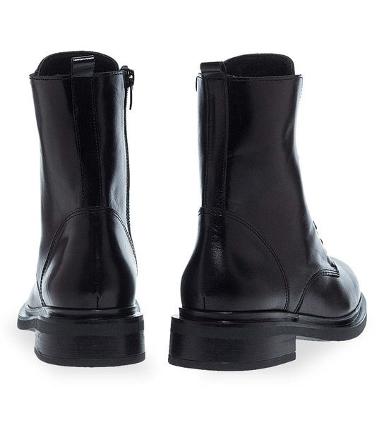 Womens Leather Ankle Boots Maison Minrelle 10330198