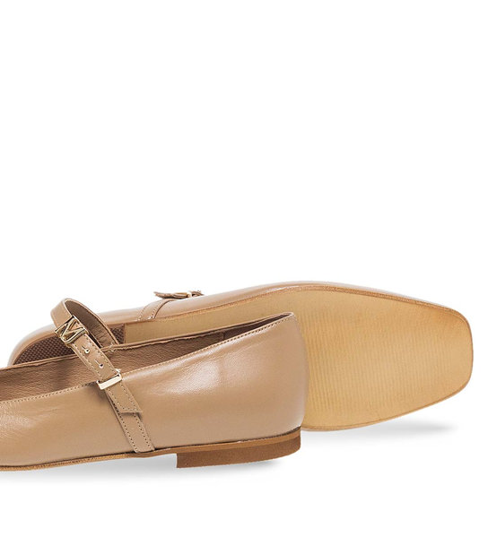 Γυναικεία Δερμάτινα Mary Jane Παπούτσια Maison Minrelle 13231001