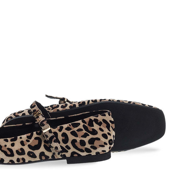 Womens Leather Mary Jane Shoes Maison Minrelle 13231001