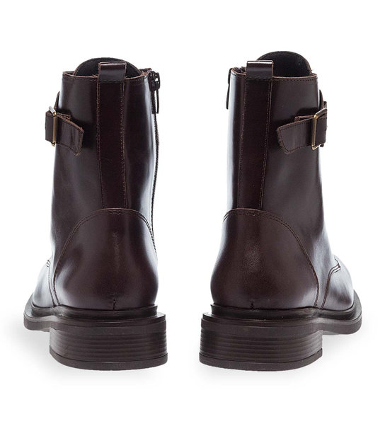 Womens Leather Ankle Boots Maison Minrelle 10330197