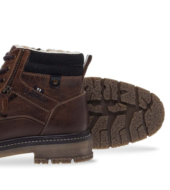 Ανδρικά Δερμάτινα Μποτάκια S.Oliver 5-16248-43-305