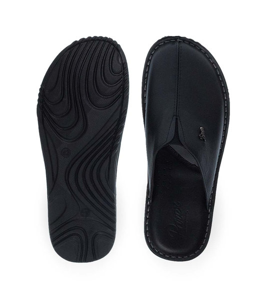 Ανδρικές Δερμάτινες Παντόφλες Σπιτιού Parex 10130304