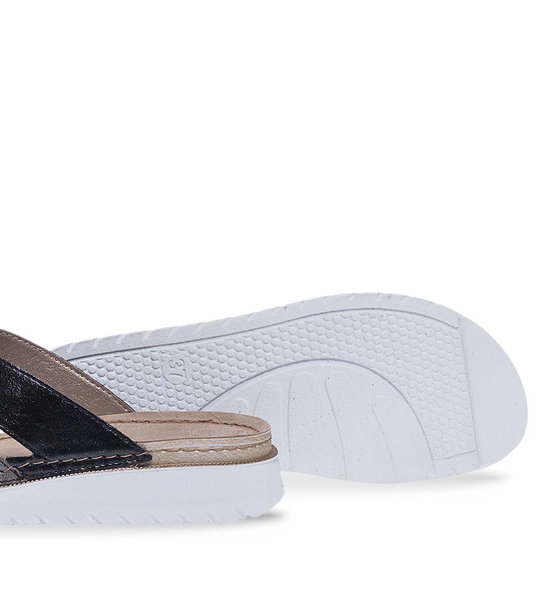 Womens Comfort Mules Inblu Cn000045 014