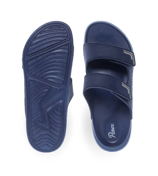 Mens Slides With Two Straps Parex 11831022