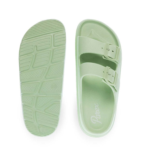 Womens Slides With Two Straps Parex 11831038