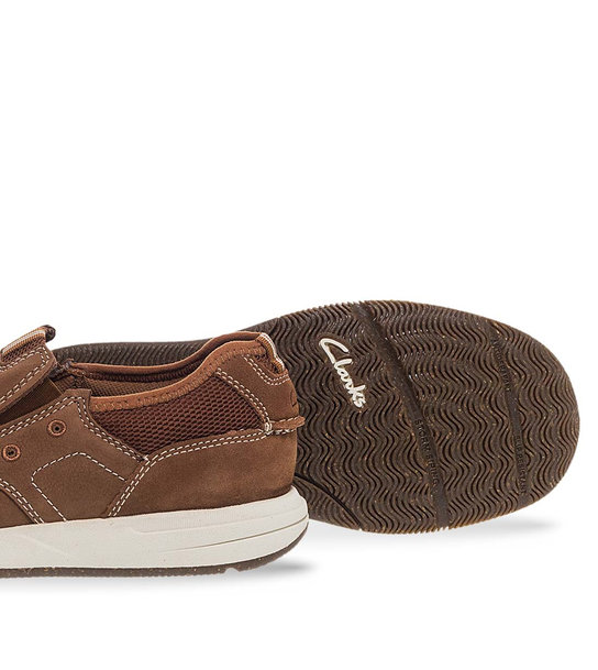 Mens Leather Slip On Shoes Clarks 26176975