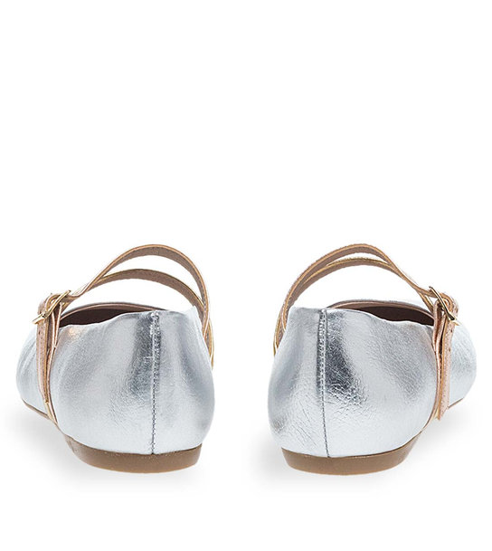 Womens Leather Ballerinas Maison Minrelle 10431025