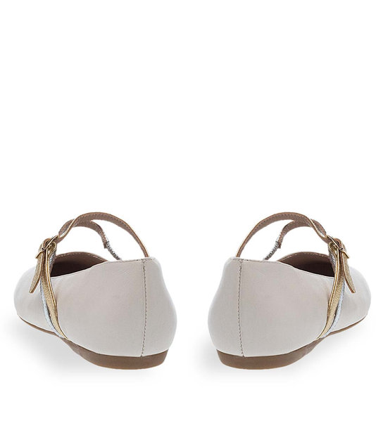 Womens Leather Ballerinas Maison Minrelle 10431025