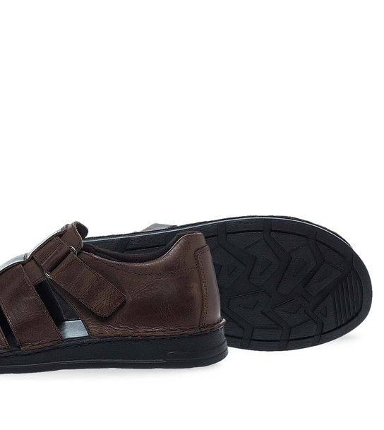 Mens Leather Sandals Parex 11631124