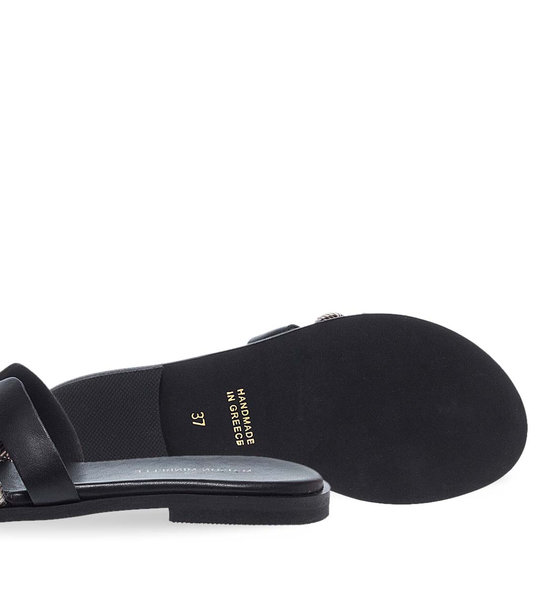 Womens Leather Sandals Maison Minrelle 11531093