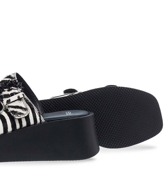 Womens Leather Flatforms Exe U419A827711I