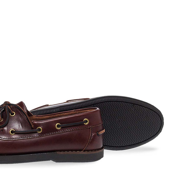 Mens Leather Boat Shoes Ace W1515