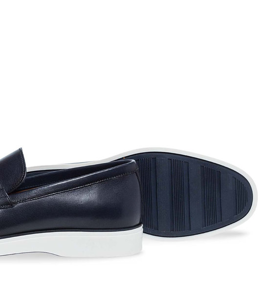 Mens Leather Loafers Renato Garini U562V2122052