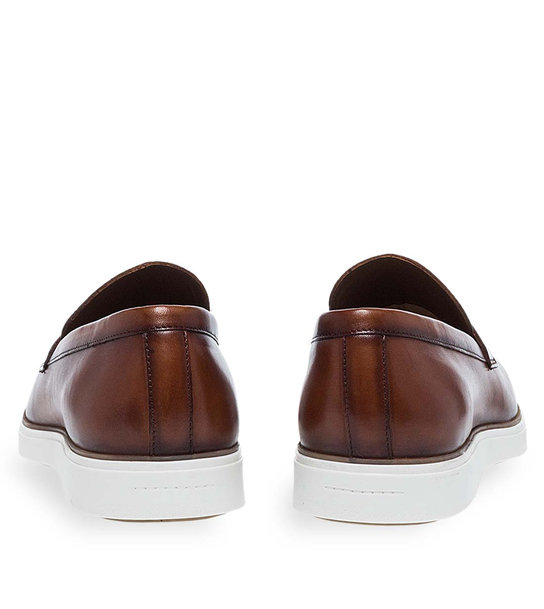 Mens Leather Loafers Renato Garini U56V2122532