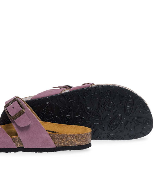 Womens Leather Sandals Plakton 181032 Malva 547 X
