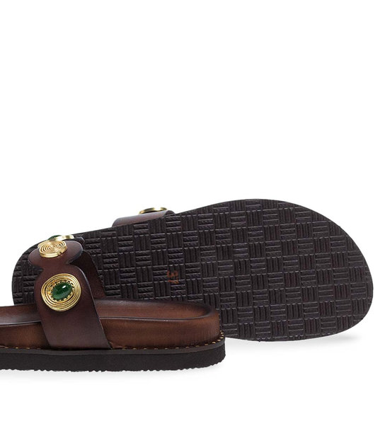 Womens Leather Sandals Maison Minrelle 11531259
