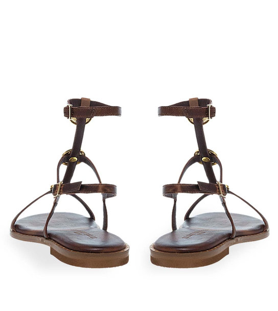 Womens Leather Sandals Maison Minrelle 11531261