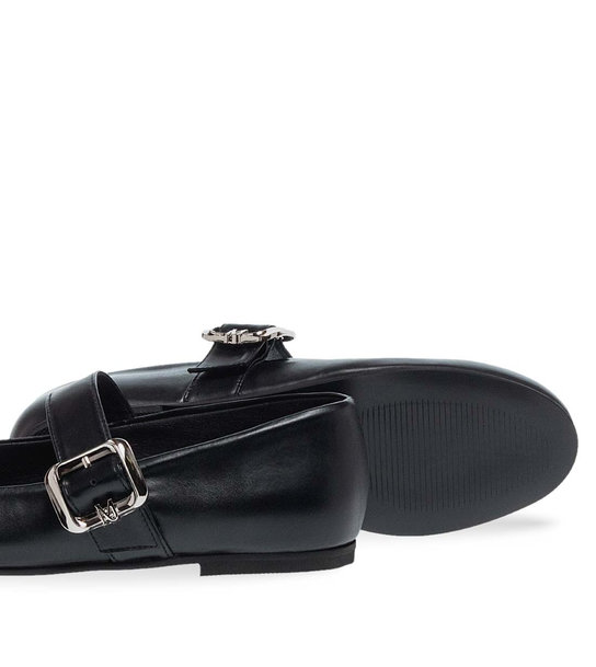 Womens Leather Ballerinas Maison Minrelle 10432014