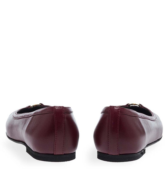 Womens Leather Ballerinas Maison Minrelle 10432015