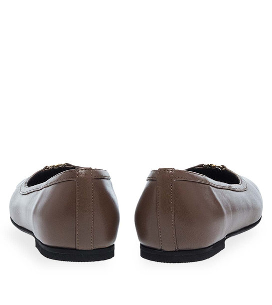 Womens Leather Ballerinas Maison Minrelle 10432015