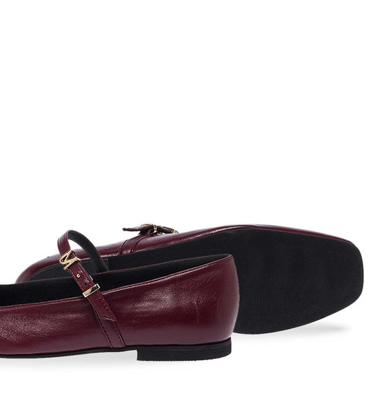 Womens Leather Ballerinas Maison Minrelle 10432021