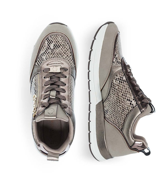 Tamaris Sneaker Donna 1-23732-41 – Comode, Vegane, Con Plantare Rimovibile, Tacco 5cm, Plateau 30mm, Taglia 41 - 5