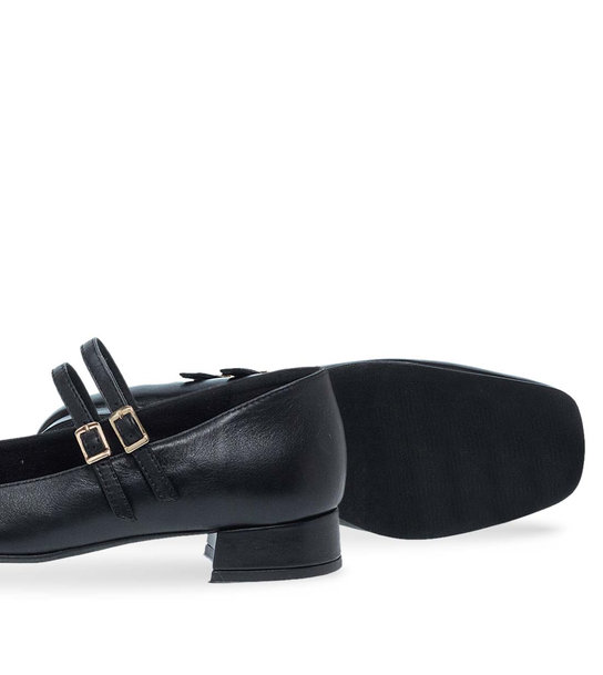Womens Leather Mary Jane Shoes Parex 13232007