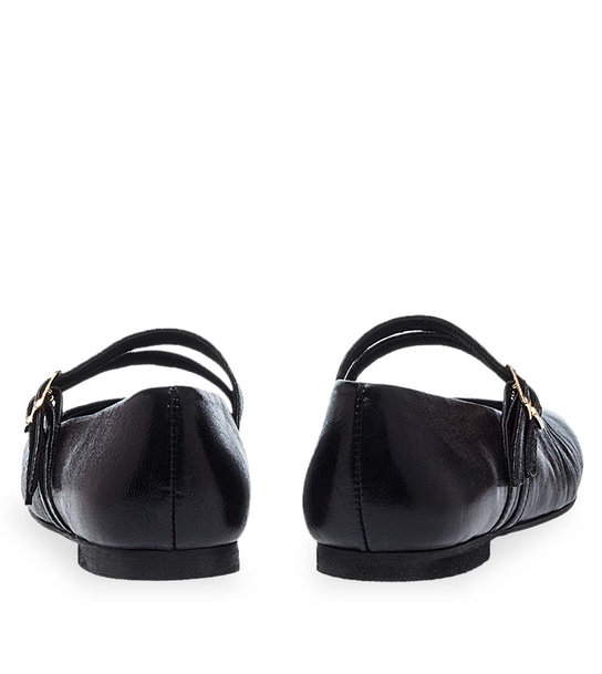 Womens Leather Ballerinas Maison Minrelle 10432010