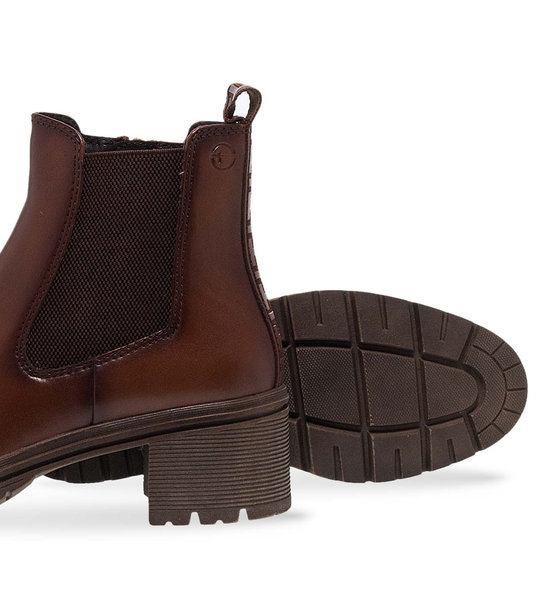 Γυναικεία Δερμάτινα Μποτάκια Tamaris 1-25456-43 311