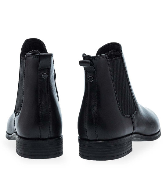 Womens Leather Ankle Boots Tamaris 1-25377-45 001