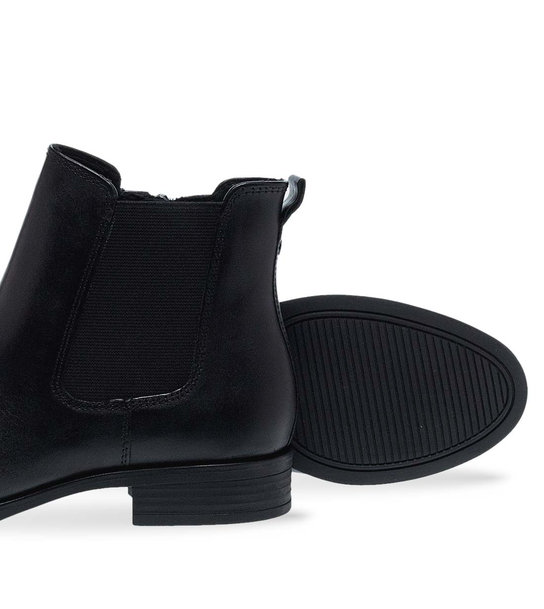 Womens Leather Ankle Boots Tamaris 1-25377-45 001