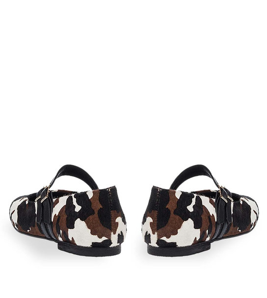 Womens Leather Ballerinas Maison Minrelle 10432036