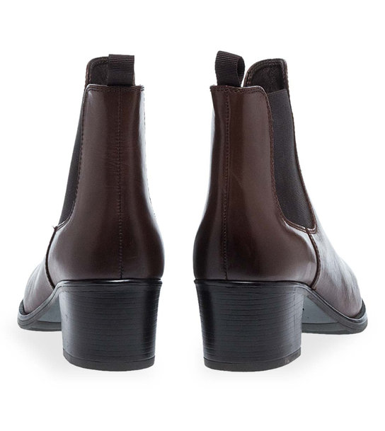 Womens Leather Ankle Boots Parex 10332116