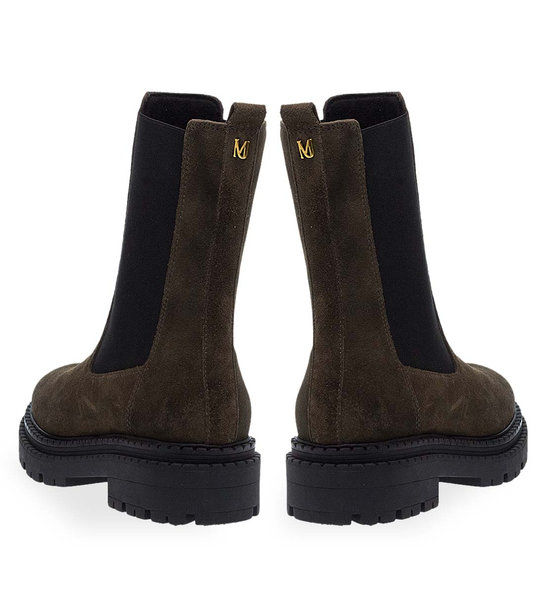 Womens Leather Ankle Boots Maison Minrelle 10332146