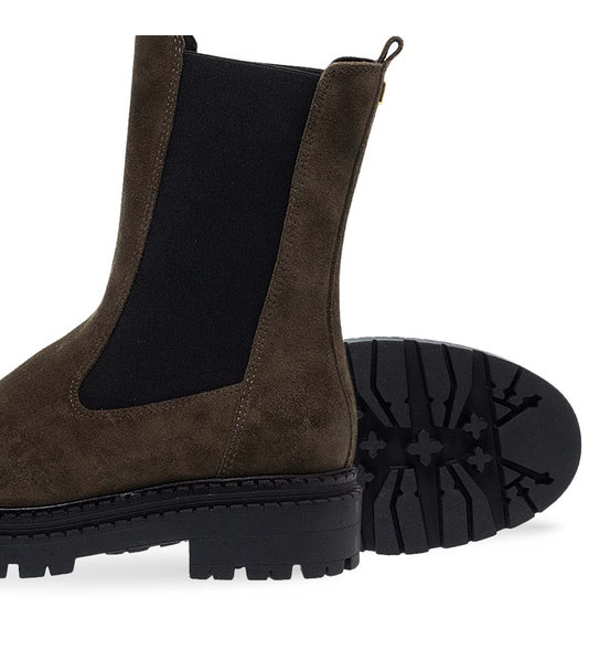 Womens Leather Ankle Boots Maison Minrelle 10332146