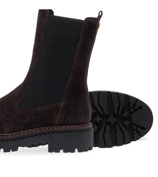 Womens Leather Ankle Boots Maison Minrelle 10332146