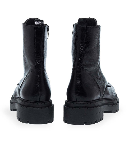 Womens Leather Ankle Boots Maison Minrelle 10332150