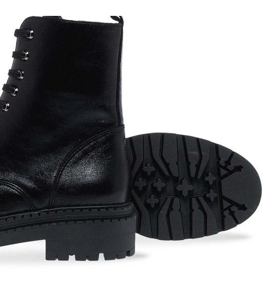 Womens Leather Ankle Boots Maison Minrelle 10332150