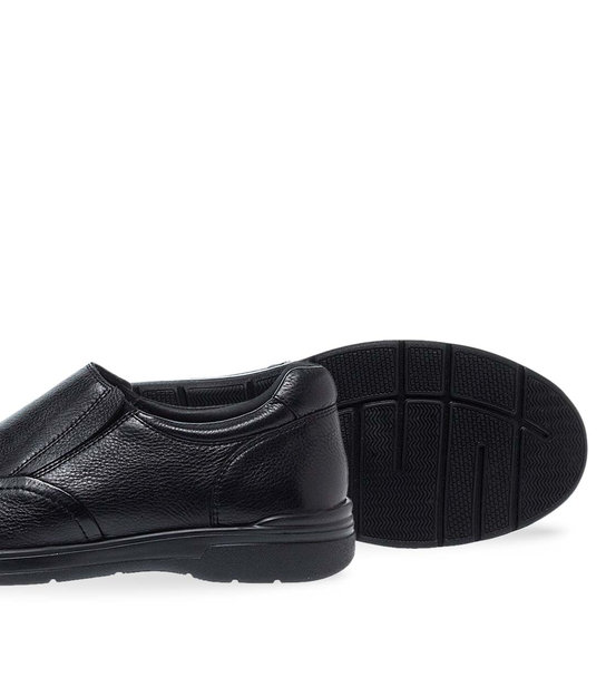 Mens Leather Slip On Shoes Parex 12932008