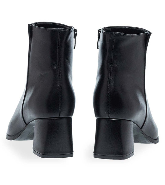 Womens Leather Ankle Boots Maison Minrelle 10332348