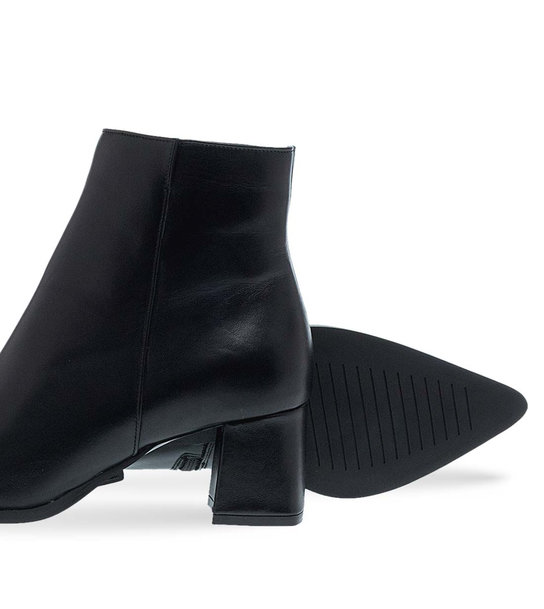 Womens Leather Ankle Boots Maison Minrelle 10332348