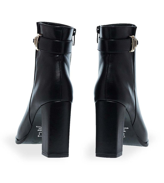 Womens Leather Ankle Boots Maison Minrelle 10332355