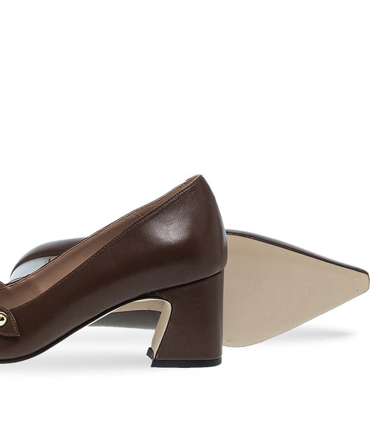 Γυναικείες Δερμάτινες Γόβες Maison Minrelle 10632123