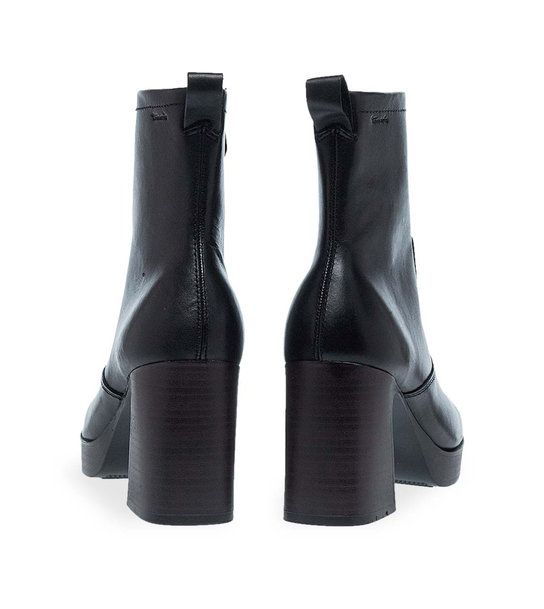 Γυναικεία Δερμάτινα Μποτάκια Tamaris 1-25324-45 001