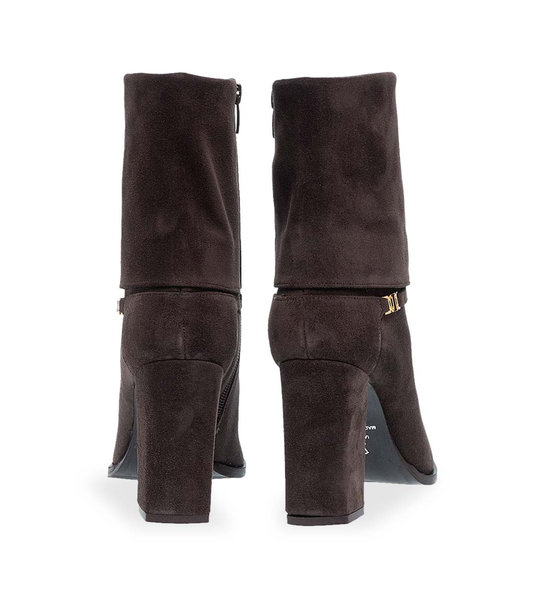 Womens Leather Ankle Boots Maison Minrelle 10332356