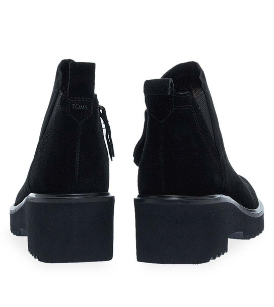 Womens Leather Ankle Boots Toms 10020068
