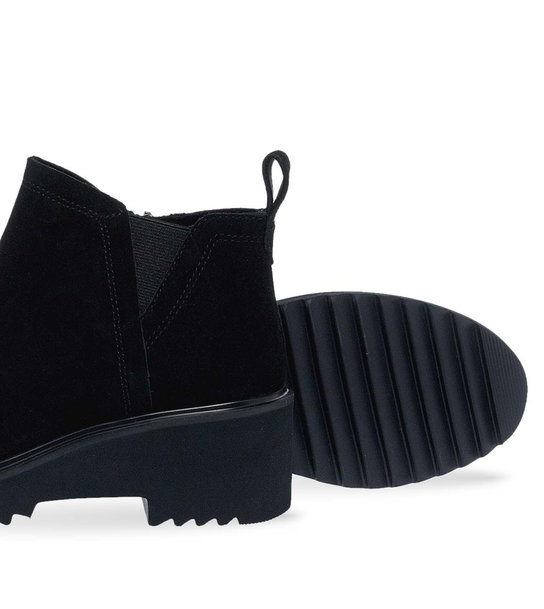 Womens Leather Ankle Boots Toms 10020068