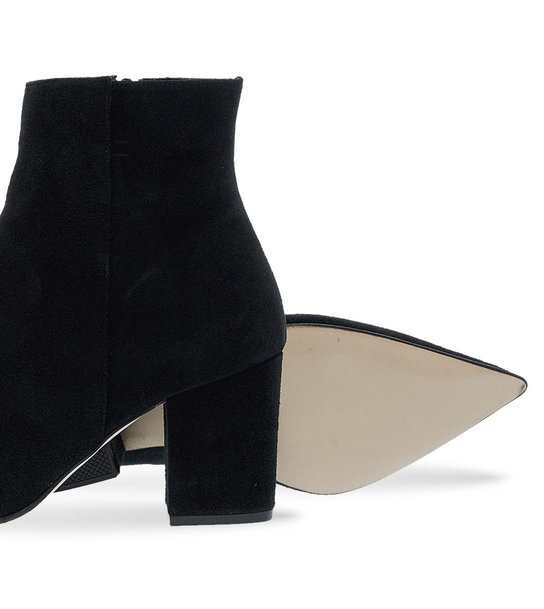 Womens Leather Ankle Boots Maison Minrelle 10332357